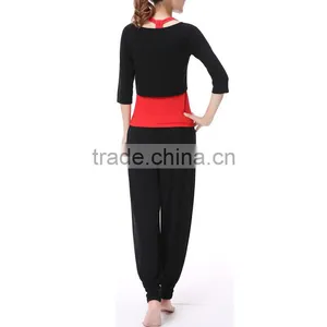 Women Yoga Set 3 Pieces Sportsuit Costumes Fitness Running Tight Jumpsuit Breathable Sportwear Plus Size 3XL Tracksuit Sport thumbnail-3