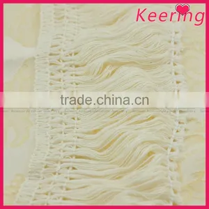 Cheap Lace White Braid Tassel Trimming for Sofa WTPB-013 thumbnail-2
