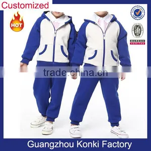 Factory OEM Latest Cotton Boy and Girl Sport Wear School Uniform thumbnail-1