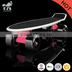 HSJ249 New PP Plastic Cruiser Skateboards for Kids Banana Fish Board thumbnail-6