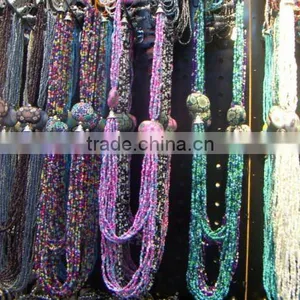 New Design Necklace, Fashion Color Wood Pead Jewelry, New Style Jewelry thumbnail-1