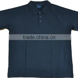 100% Men's Superfine Merino Wool Fashionable Golf Polo T-Shirts Size Plus thumbnail-1