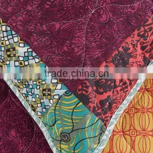 The Patchwork of Patterns is Printed Quilt Cover thumbnail-2