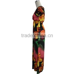Lace Summer Dress Big Sizes 2015 New Women Summer Plus Size Long Dress Maxi Party Dress Vintage Vestidos L-5XL thumbnail-2