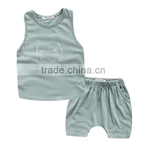 Wholesale Baby Clothing Sets Newborn Girl Sets 100% Cotton thumbnail-2