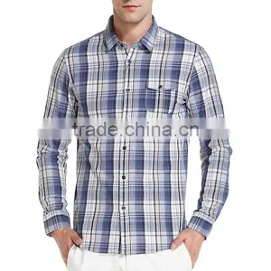 Designer Plaid Shirts for Men Famous Clothing Factories in China thumbnail-1