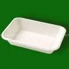450ml Rectangular Biodegradable Paper Food Tray thumbnail-1