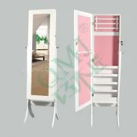 Jewelery Cabinet With Dressing Mirror thumbnail-2