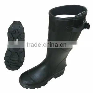 Men's Top Quality Neoprene Rubber Boot/Hunting Boot/Knee Boot thumbnail-1