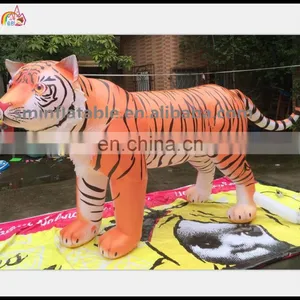 Advertising Inflatable Tiger Cartoon , Tiger Inflatable Model for Sale thumbnail-1