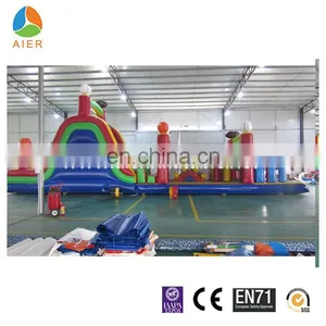 2016 Hot Sale Giant Soccer Inflatable Obstacle Course/inflatable Obstacle China thumbnail-4
