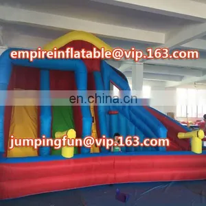 Medium Size Inflatable Water Slide With Park ID-SLM052 thumbnail-1