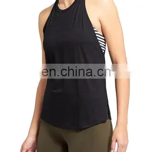 Cotton Gym Vest Women Yoga Tank Tops Wholesale thumbnail-3