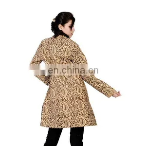 Designer 100% Cotton Western Full Sleeve Jackets for Women Exporter India thumbnail-1