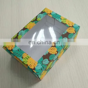 E- Flute Corrugated Paper Coffe Mag Box With Clear Pvc Winder And Foam thumbnail-2