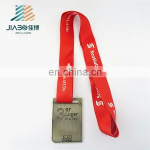 Engraved Custom Metal Gold Award Marathon Manufacturer of Medals thumbnail-5