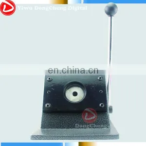 Round Paper Cutter of 37mm Badge Paper Cutting Machine thumbnail-4