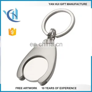 Metal Trolley Keychain Coin for Supermarket Trolley thumbnail-4