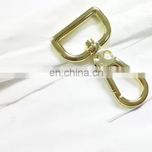 Customized High Quality Handmade Polishing Metal Snap Hooks With Buckle thumbnail-1