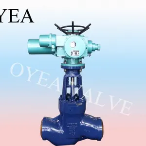 ANSI GB High Pressure Cast Steel A216 Wcb Power Station Globe Valve thumbnail-1