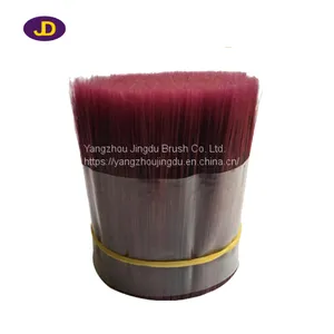 Soft Solid Red Brush Fiber for Paint Brush thumbnail-3