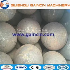 Rolled Steel Milling Balls, Grinding Media Forged Balls, Steel Forged Mill Balls for Gold Mines thumbnail-3