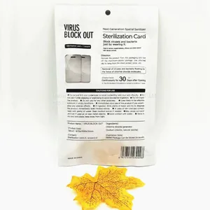 Disinfection Card With Strap Anti Virus Protects Last for 60 Days thumbnail-3