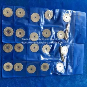 Diamond Cutting Disc/Jade Cut-off Disc/Glass Cutting Disc/Tooth Grinding Disc/Diamond Small Grinding Wheel thumbnail-3