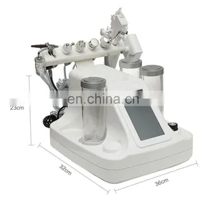 Multifunction 6 in 1 Water Hydro Dermabrasion Machine With RF BIO Ultrasound Oxygen Ice Cooling for Face Peeling Deep Cleansing thumbnail-2