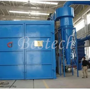 Container Sand Blasting Room Chamber With Mobile Trailers thumbnail-1