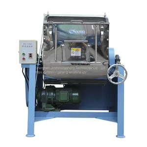 Horizontal Plastic Granule Mixer, Plastic Color Mixer, Plastic Material Mixer thumbnail-1