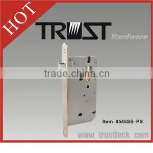 TRUST Stainless Steel High Security Mortise Passage Lock Body thumbnail-1