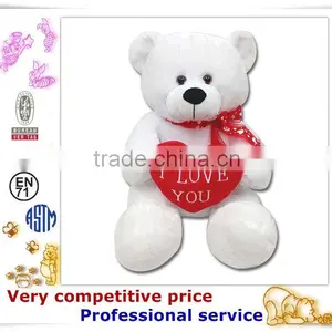OEM Stuffed Toy,Custom Plush Toys, Heart to Heart Teddy Bear thumbnail-1