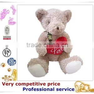 OEM Stuffed Toy,Custom Plush Toys, Heart to Heart Bear Sale thumbnail-4