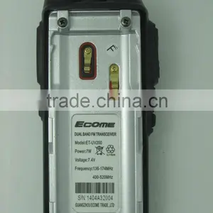 Hot Sale Ecome ET-UV200 Two Way Radio With Wireless 7w thumbnail-2