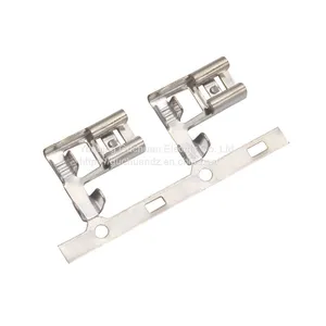 6.3 Flag Plug Spring Horizontal With Brass Tin Plated Terminal Block 250 Flag Plug Spring Plug-in Connector thumbnail-1