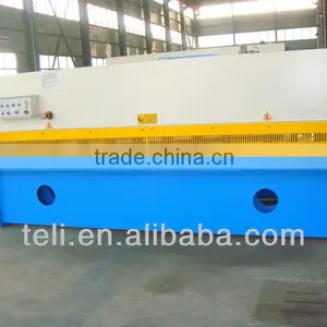 China Nantong Teli Qc12y Hydraulic Swing Beam Shearing Machine thumbnail-1