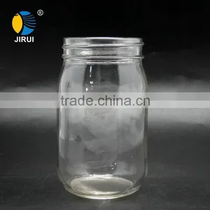 Wholesale 450ml High Quality Glass Jar Glass Mason Jar With Tin Lid thumbnail-3