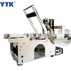Security Tabletop Semi Auto Manual Labeling Machine Label Applicator With Date Printer thumbnail-1