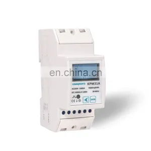 Solar Energy Meter KPM31B10(60) Single Phase Ethernet Din-rail Modbus LCD Smart M-bus Energy Meter Wifi Energy Meter thumbnail-2