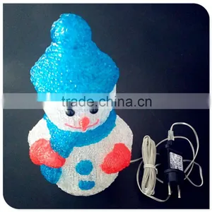 Christmas Decorative Led 3d Motif Snowman Lights Outdoor Use thumbnail-2