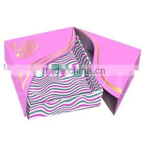 Custom Creative Paper Fancy Pink Packaging Box thumbnail-2