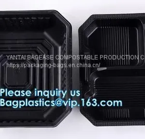 3 Compartment Durable Plastic Food Meal Prep Bento Box,modern Style Food Grade Plastic Fresh Box/bento Box/lunch Box Pac thumbnail-5