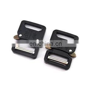 Fashion Design Exquisite Appearance Custom Logo Durable Zinc Alloy Side Release Buckle For Men Belts thumbnail-5