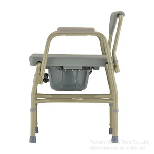 Commode Chair Heavy Duty Commode With Extra Wide Seat thumbnail-3