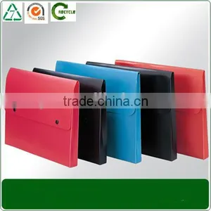 New Design Button Plastic Document Briefcase Decorative Office File Folder Cases Quality Choice thumbnail-1