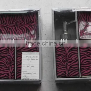 4PCS FACTORY WHOLESALE POPULAR CERAMIC BATHROOM SET thumbnail-1