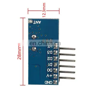 Kilometer Single Key High-power Long-distance Remote Control With Decoding Module Output High and Low Frequency Kit 433MHZ thumbnail-5