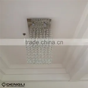 Modern Crystal Chandelier Pendant Light for Hotel Home Villa thumbnail-5