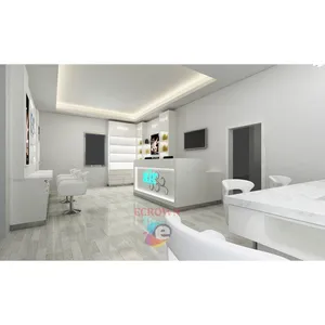Cosmetics Beauty Shop Skincare Shop Display Stand Shelf Beauty Salon Display Cabinet Rack Boutique Product Display thumbnail-4
